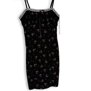 Heart & Heels Women's Babydoll Dress Y2k Size Medium Cottagecore Whimsigoth